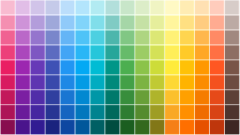 Using Material colors and other palettes