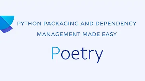 Poetry python package manager