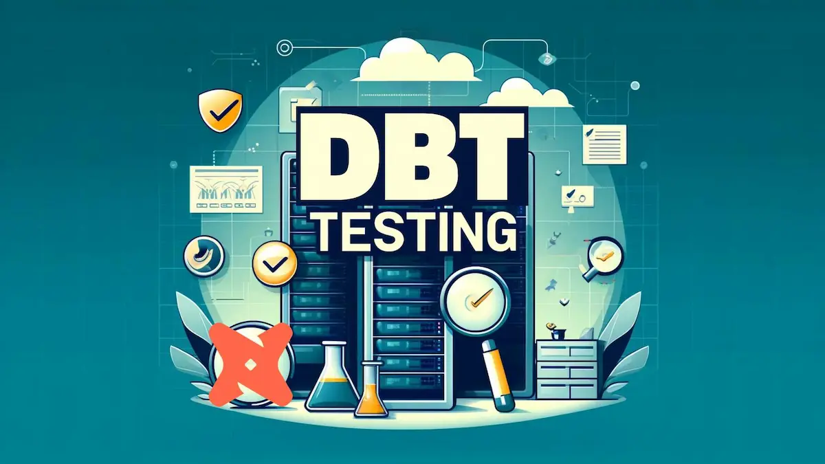 DBT testing with DuckDB