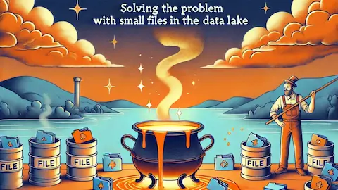 Solving the probem with small files in the Data Lake